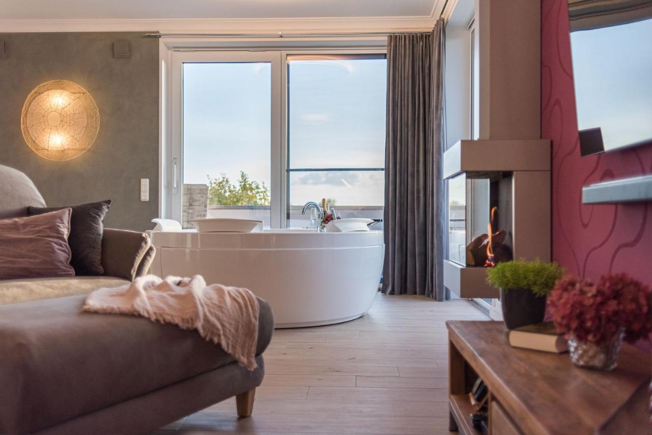 Luxus Spa Penthouse Sundowner Lägenhet Göhren-Lebbin Exteriör bild