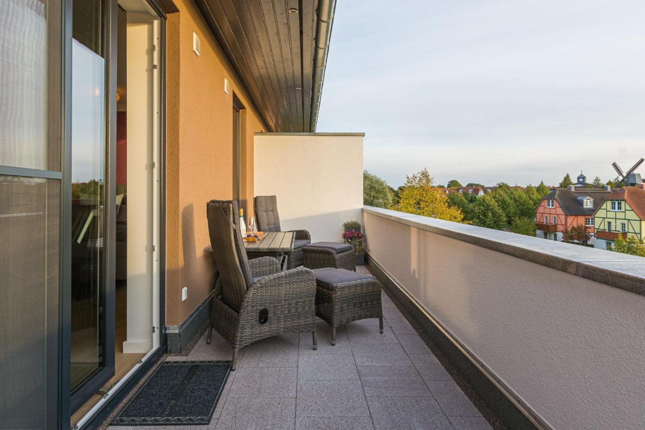 Luxus Spa Penthouse Sundowner Lägenhet Göhren-Lebbin Exteriör bild